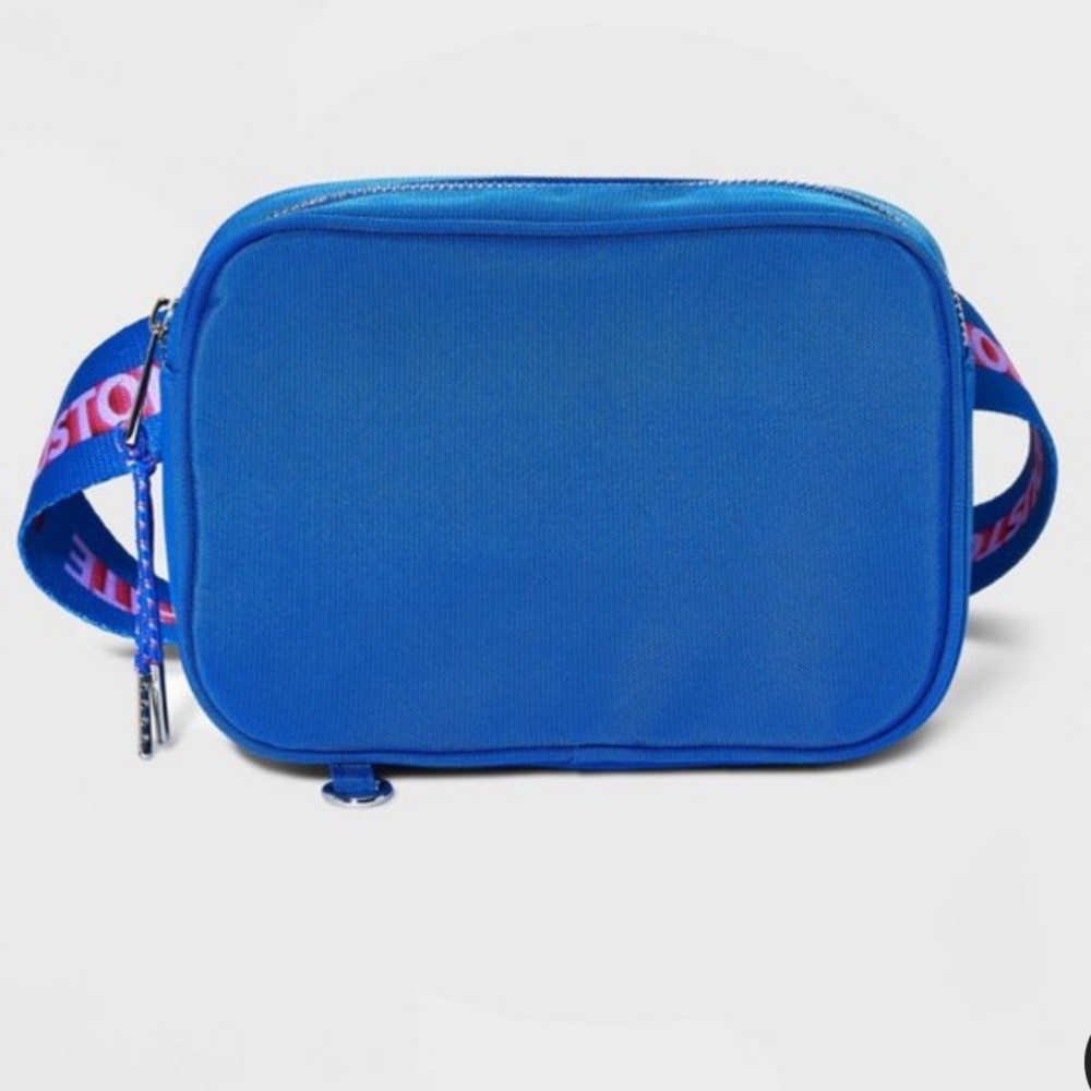 Houston White x Target Crossbody Belt Bag Fanny Pack NEW bright blue purse